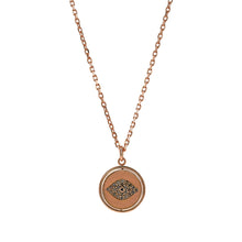 Load image into Gallery viewer, 11:11- Hamsa &amp; Eye necklace
