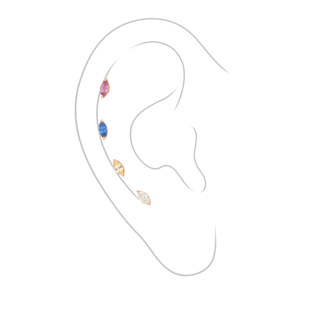 Ear Jewelry - Rainbow Stack