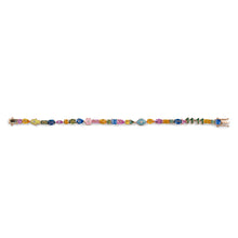 Load image into Gallery viewer, Lucky Rainbow Riviere bracelet
