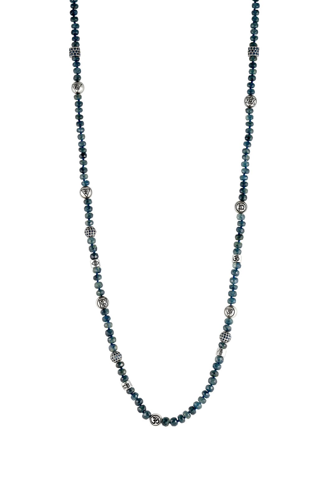 Blue Sapphire Necklace - Gold & Sapphire