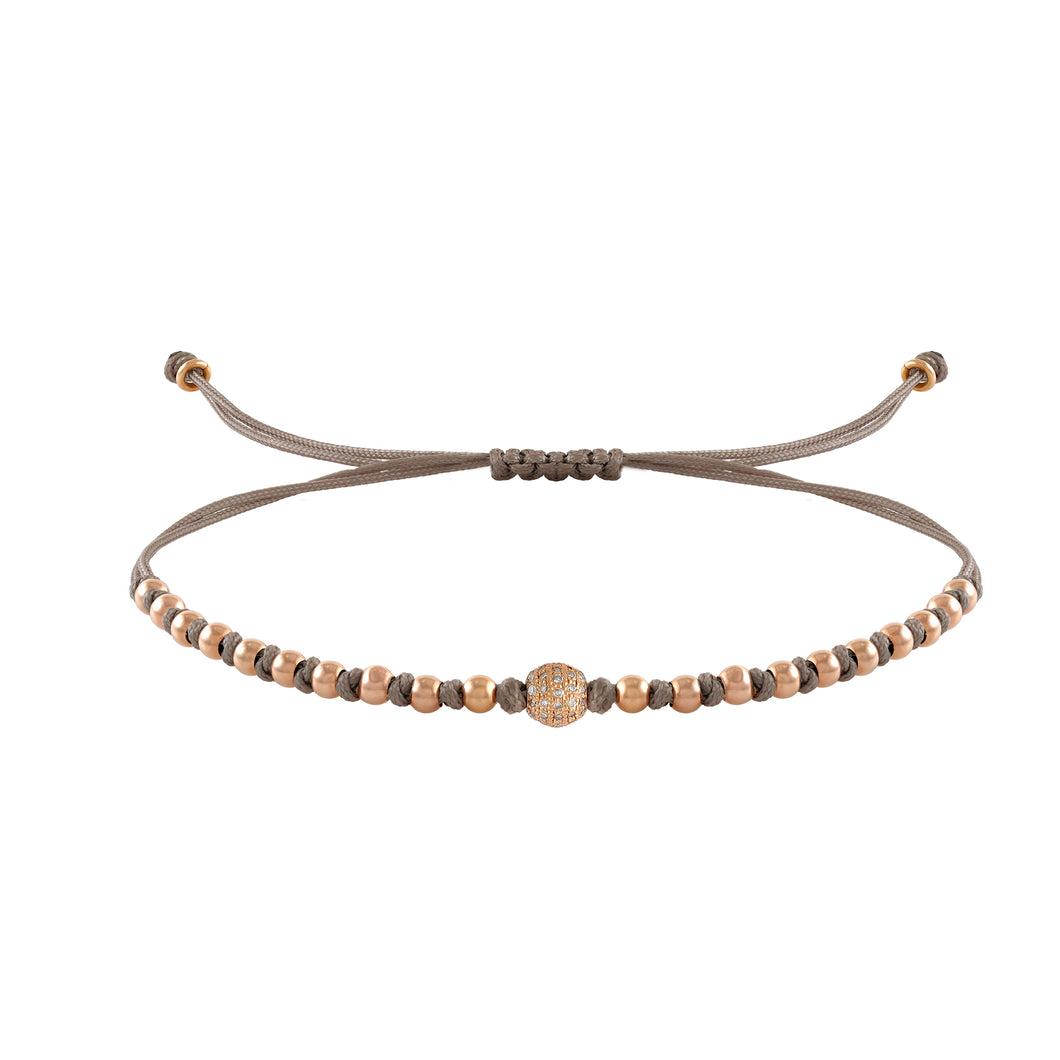 Ball- Rose gold & Diamonds