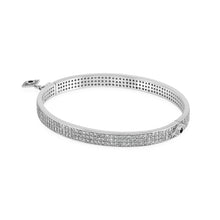 Load image into Gallery viewer, WHITE GOLD &amp; WHITE DIAMONDS BRACELET
