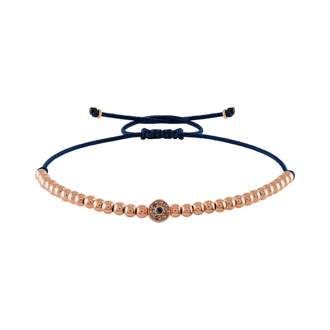 Reversible Round Eye- Beads bracelet