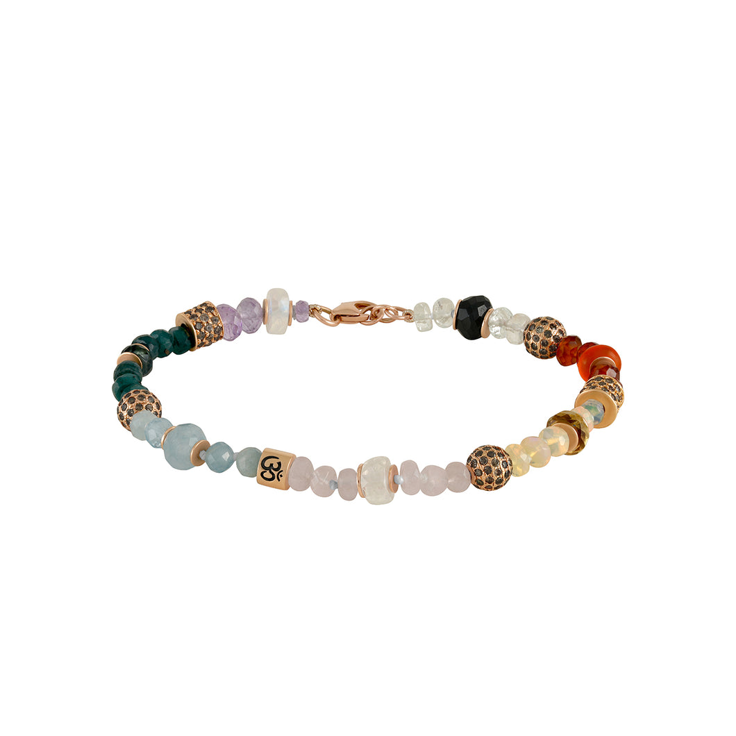 Chakra bracelet- Gold & Diamonds