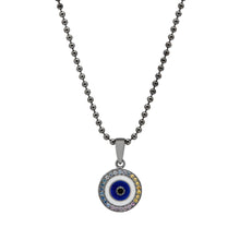Load image into Gallery viewer, Evil Eye Enamel Necklace

