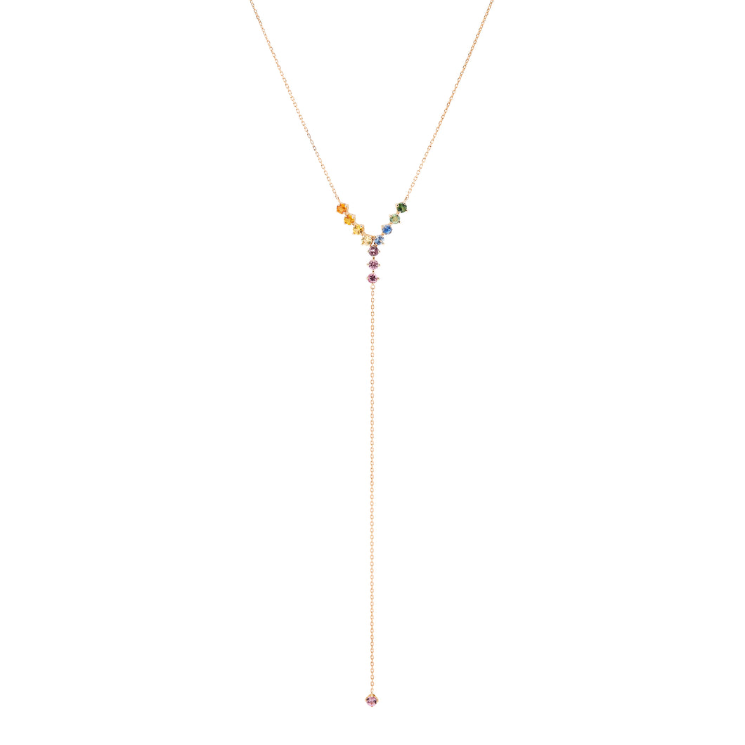 Chain Necklace - Rainbow