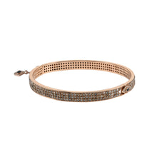 Load image into Gallery viewer, Rose Gold Bangle - Full Brown
