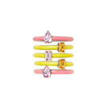 Load image into Gallery viewer, Yellow and Pink - Emerald Cut
