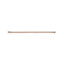 Load image into Gallery viewer, Pave bracelet- Rose Gold&amp;brown diamonds
