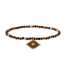 Load image into Gallery viewer, Mini evil eye&amp;tiger eye
