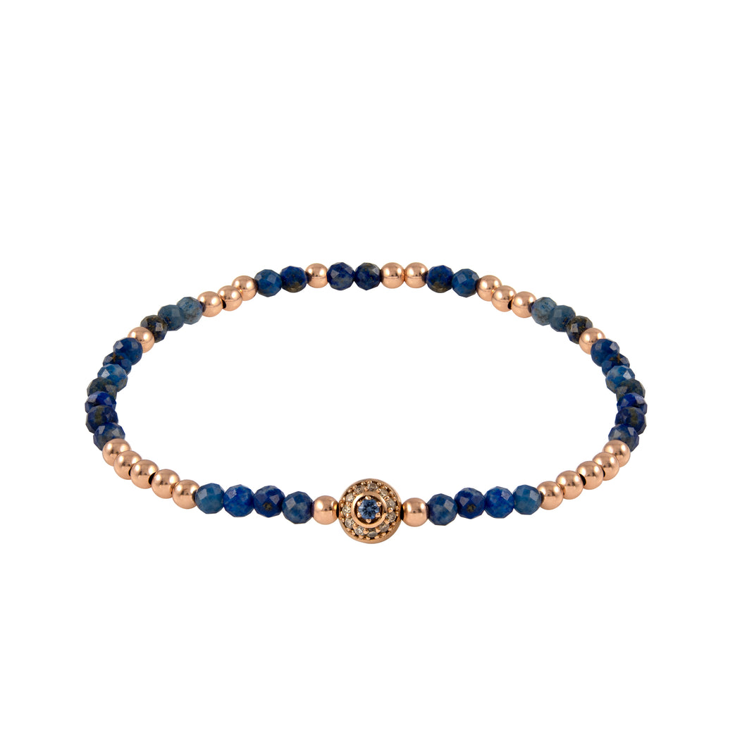 Eye Ball Bracelet - Lapis Lazuli