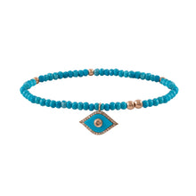 Load image into Gallery viewer, Mini evil eye&amp;turquoise
